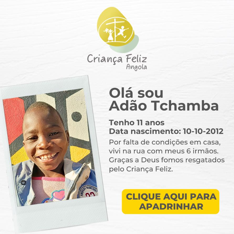 Adão Tchamba - Criança Feliz Angola