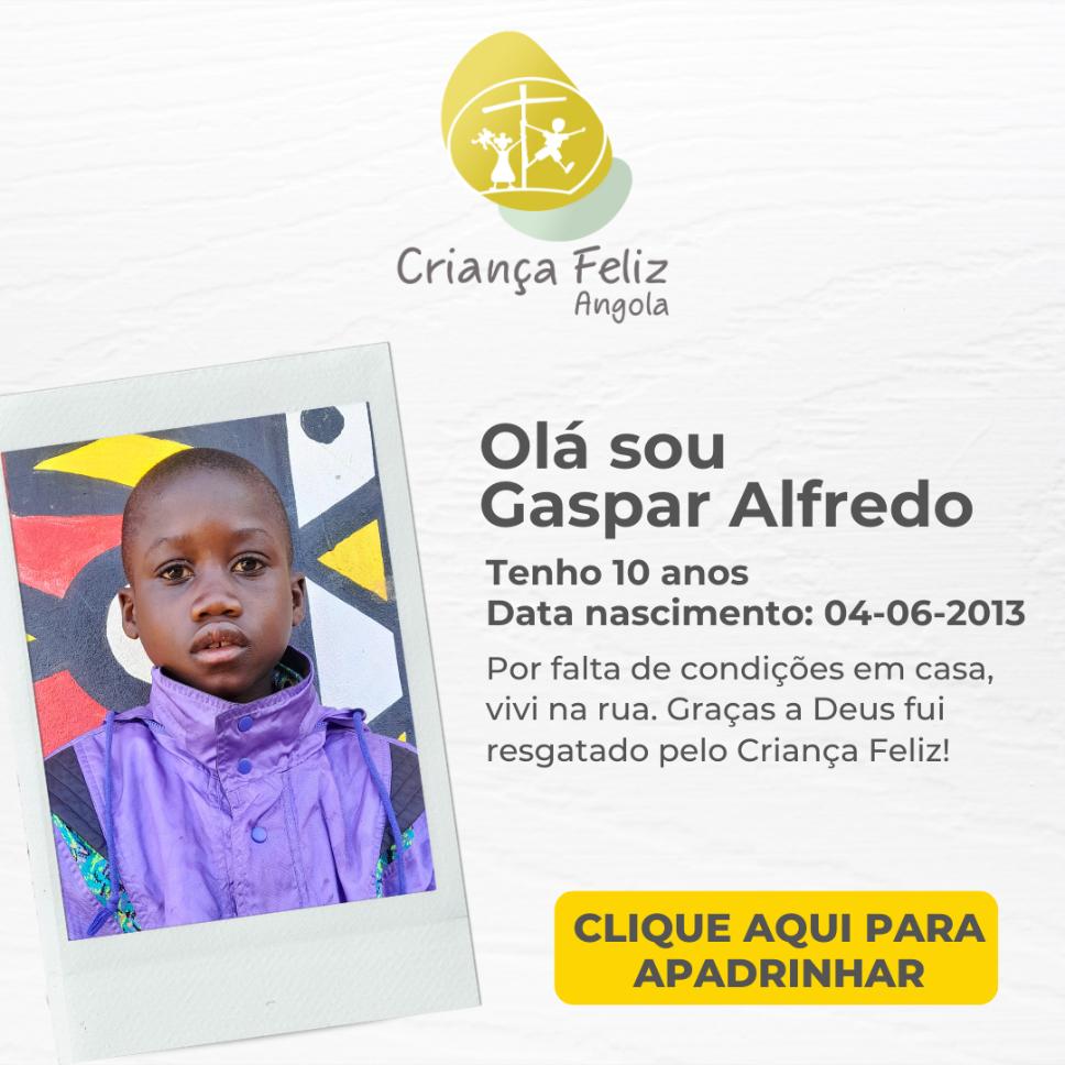 Gaspar Alfredo - Criança Feliz Angola