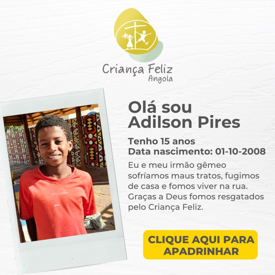 Adilson Pires - Criança Feliz Angola