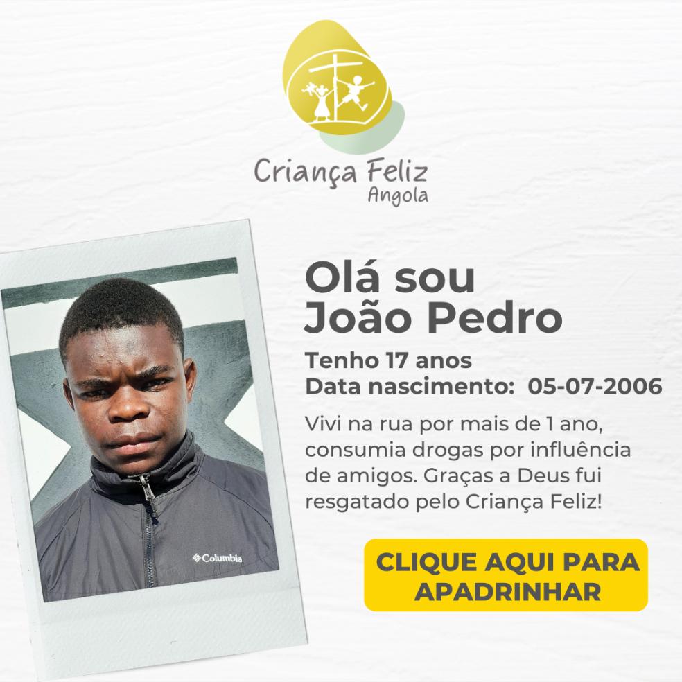 João Pedro - Criança Feliz Angola