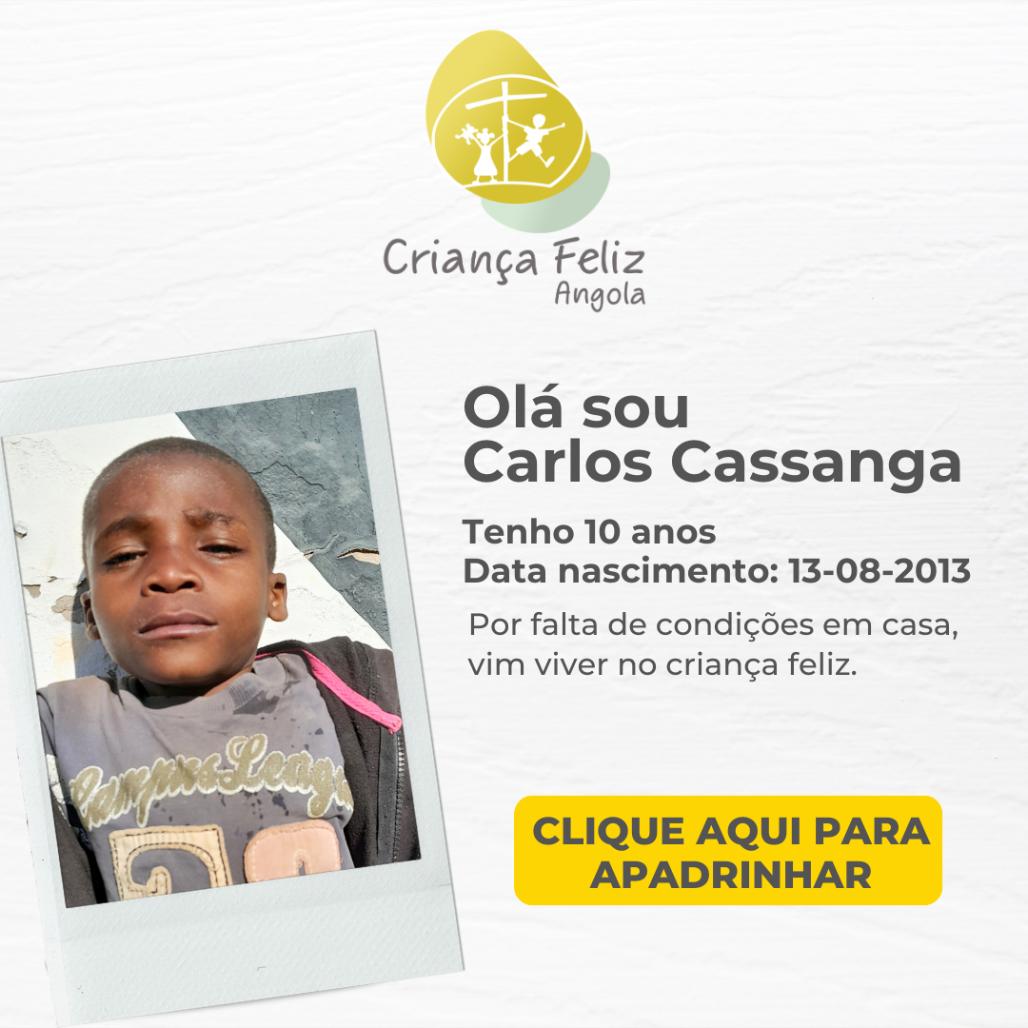 Carlos Cassanga - Criança Feliz Angola