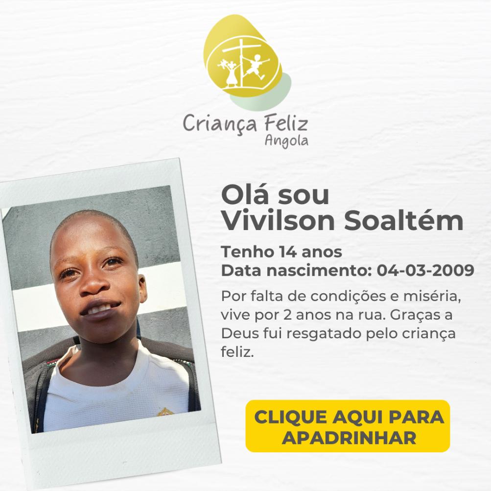 Vivilson Soaltém - Criança Feliz Angola