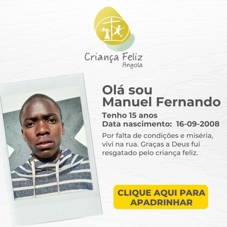 Manuel Fernando - Criança Feliz Angola