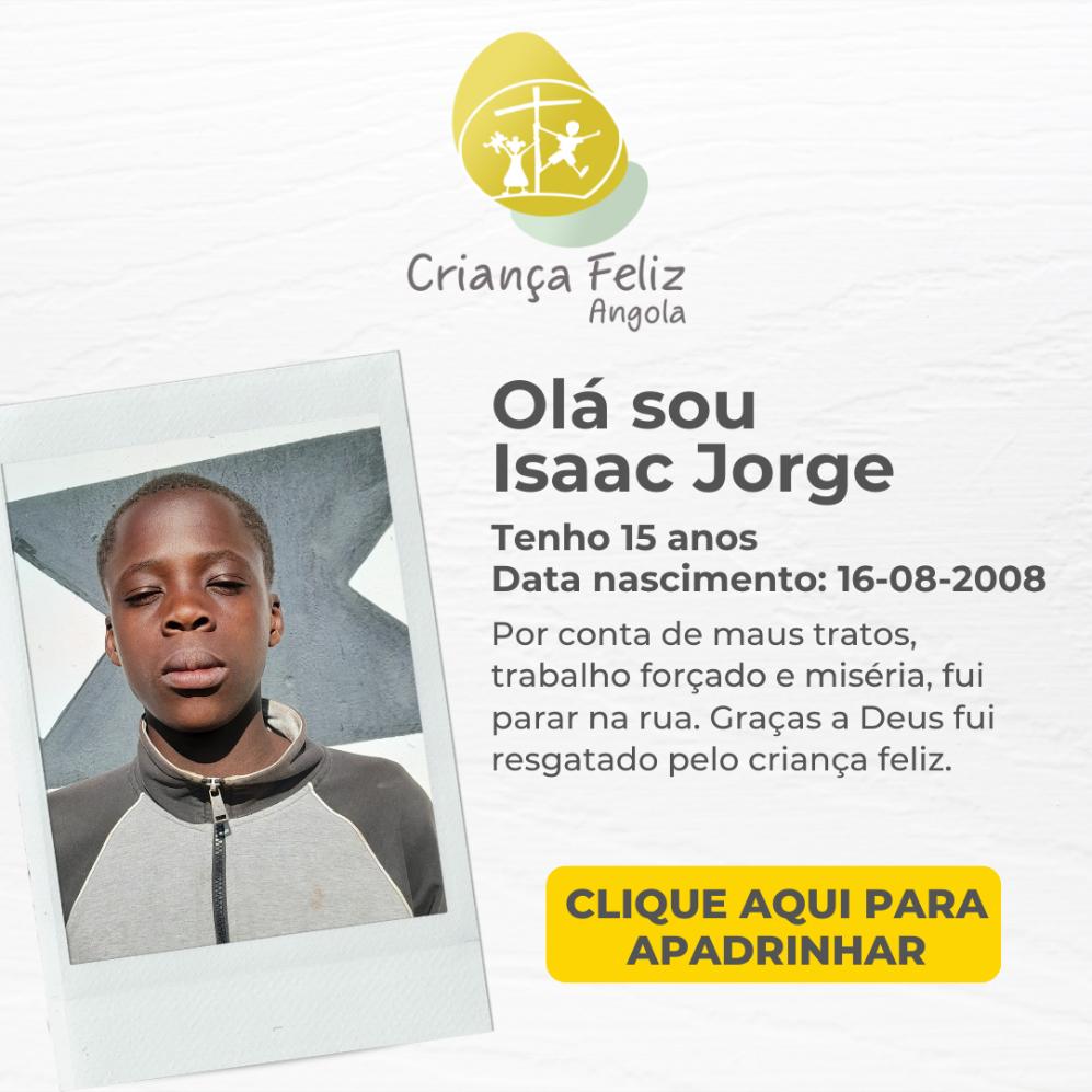 Isaac Jorge - Criança Feliz Angola