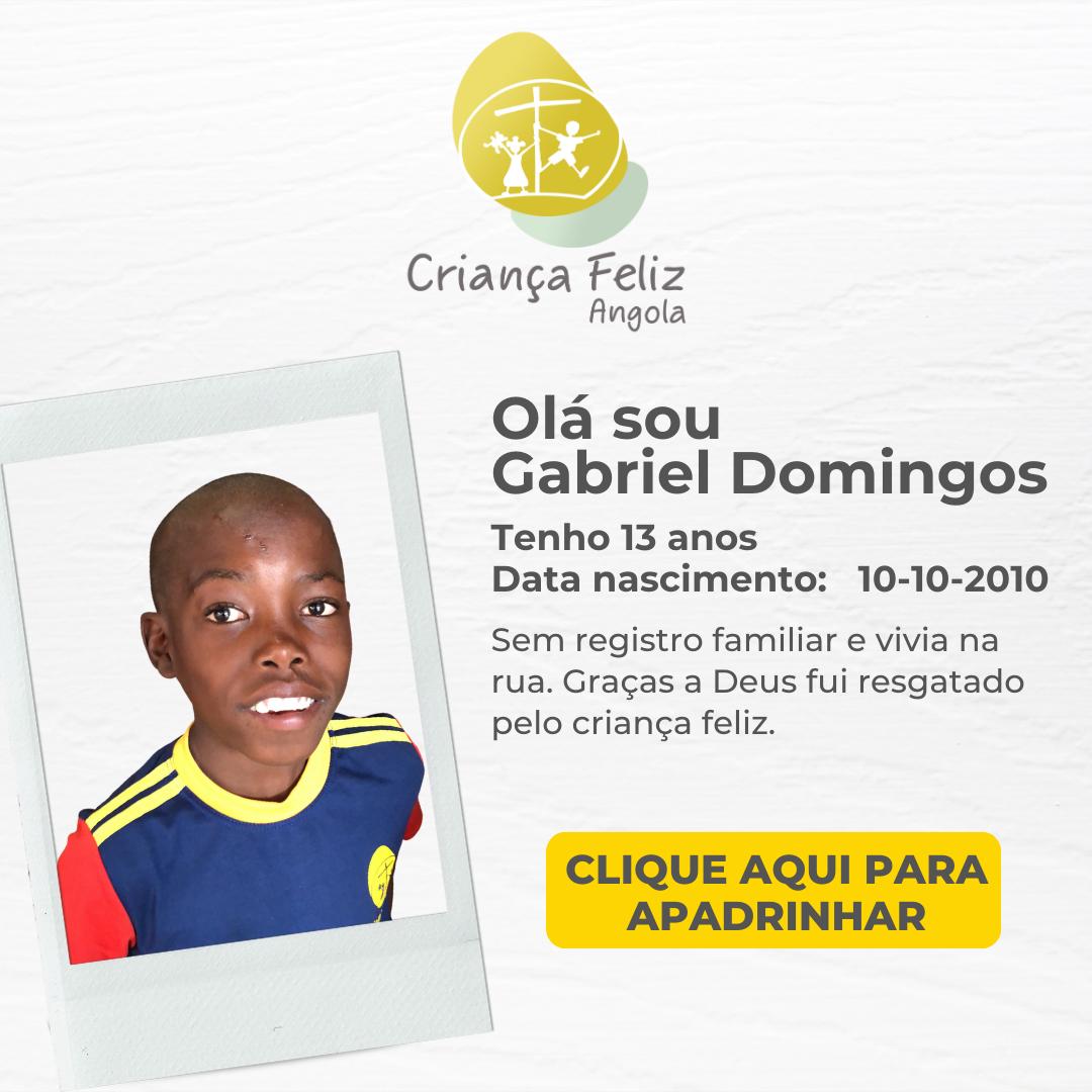 Gabriel Domingos - Criança Feliz Angola