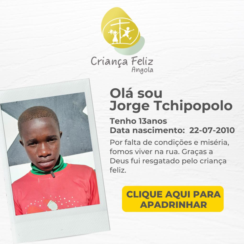 Jorge Tchipopolo - Criança Feliz Angola