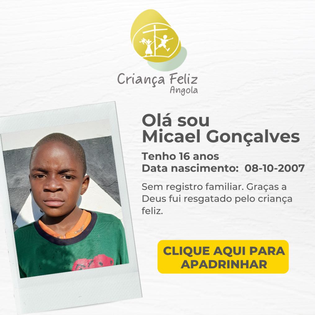 Micael Gonçalves - Criança Feliz Angola